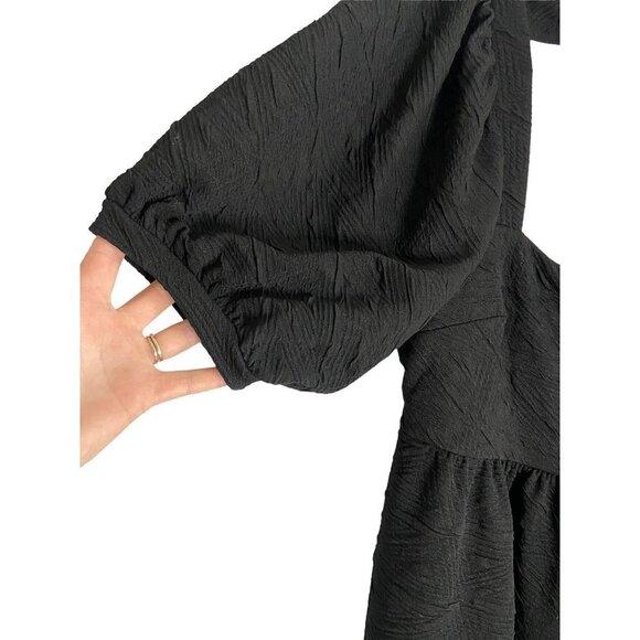 NWT Free People Violet Mini Dress Black-sz Small - Picture 6 of 9